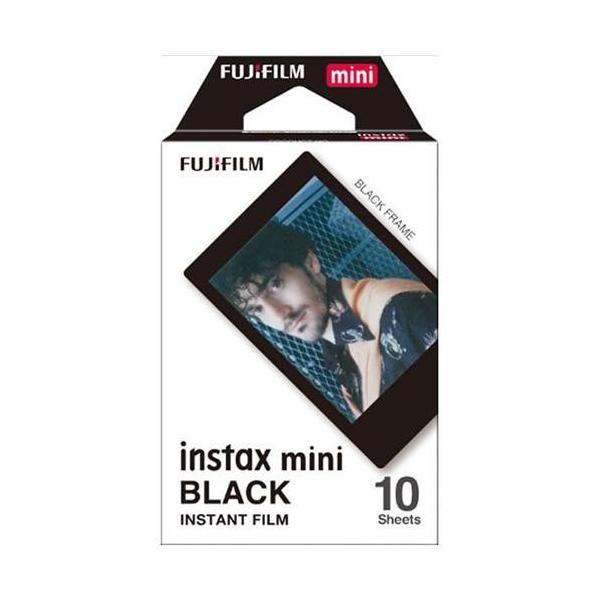 富士フイルム(FUJIFILM) チェキ instax mini ブラック チェキmini用インスタントフィルム 10枚入り