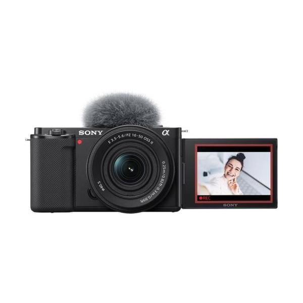 カメラ一式 ソニー(SONY) VLOGCAM ZV-E10KB ブラック パワーズームレンズキット