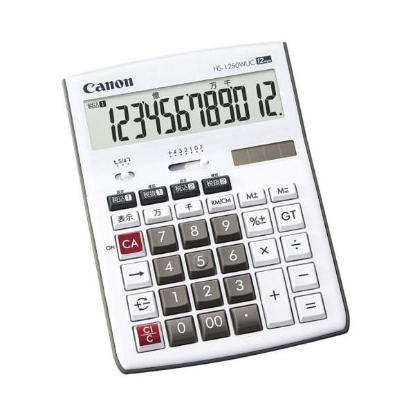 CANON(�L���m��) HS-1250WUC �R�ہE�疜�P�� 2��ނ̐ŗ��v�Z�Ή����f�� 12��