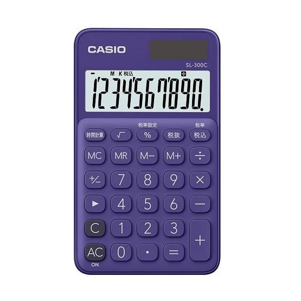 CASIO(�J�V�I) SL-300C-PL �p�[�v�� �J���t���d�� 10��