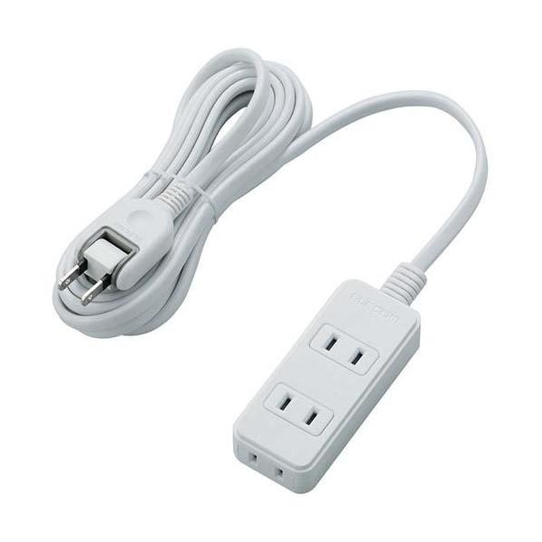 �G���R��(ELECOM) T-S02N-2330WH �z���C�g �X�C���O�v���O�^�b�v �����R�[�h 2�s�� 3�� 3m