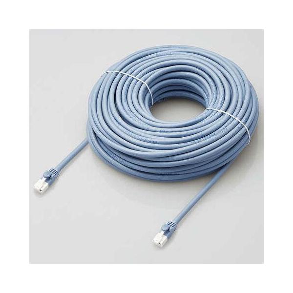 GR(ELECOM) LD-GPAT/BU30/RS u[ Cat6a LANP[u 30m