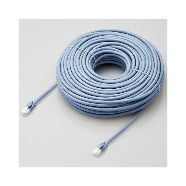 GR(ELECOM) LD-GPAT/BU40/RS u[ Cat6a LANP[u 40m