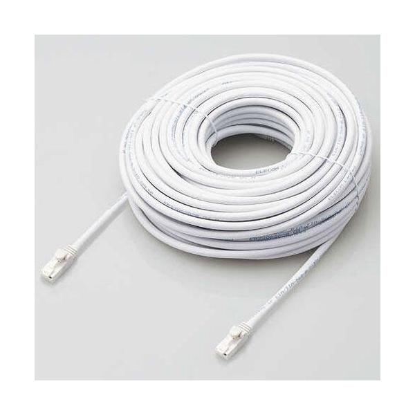 GR(ELECOM) LD-GPAT/WH30/RS zCg Cat6A LANP[u 30m