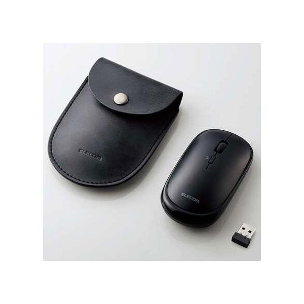 �G���R��(ELECOM) M-TM10DBBK �u���b�N 2.4GHz���� ���C�����X���o�C���}�E�X Slint �X�����g 4�{�^��
