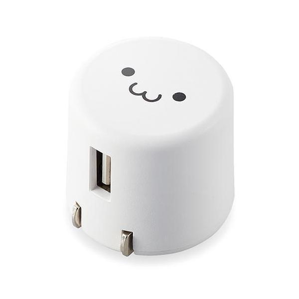 GR ELECOM MPA-ACU08WF(zCgtFCX) RpNgAC[d USB[d 1.8A/A|[g×1