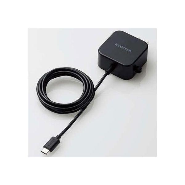 GR ELECOM MPA-ACC20BK(ubN) AC[d(2.4A/CP[ǔ^/1.5m) USB[d
