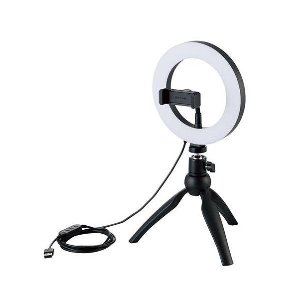 GR(ELECOM) DE-L02BK ubN LEDOCg B胉Cg 3F 10iK USB-Ad 16cm