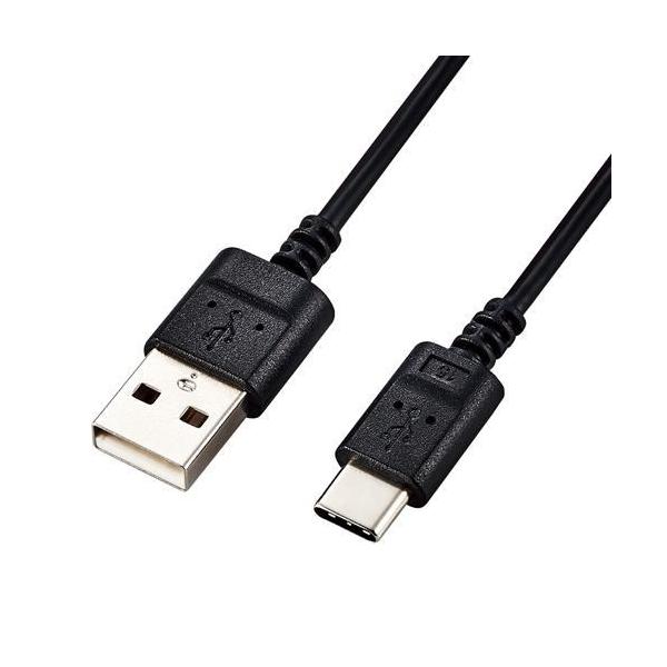 GR(ELECOM) MPA-ACX20BK2 ubN USB-CP[u Type-CP[u ɍ A-C 2m