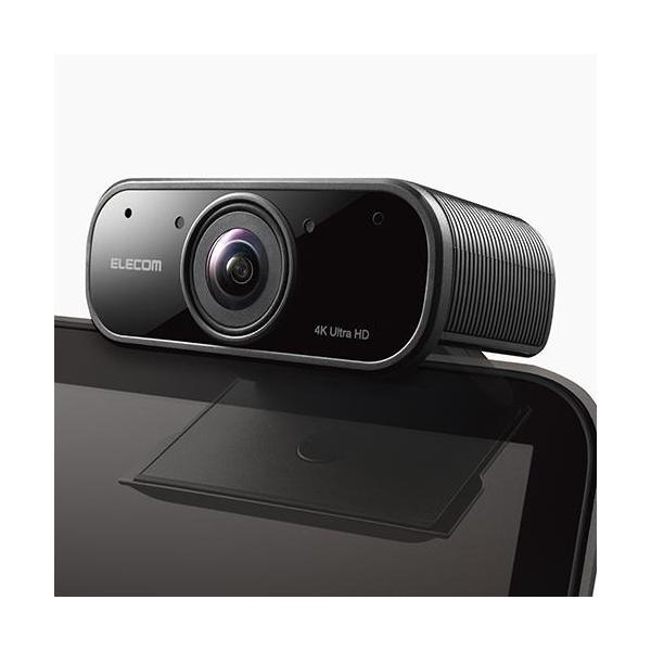 GR(ELECOM) UCAM-CX80FBBK ubN 4KI[gY[ΉWebJ