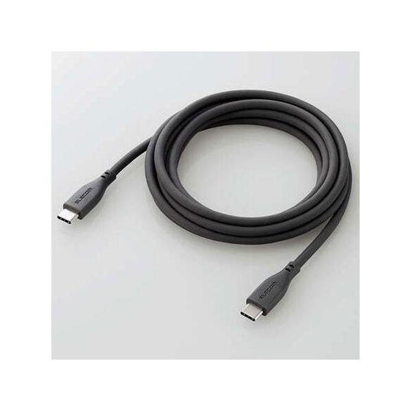 GR(ELECOM) MPA-CCSS20GY O[ Ȃ߂炩USB Type-CP[u FؕiAA-C 2m