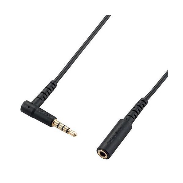 GR(ELECOM) EHP-35EL4P10BK ubN wbhzECzpR[h 3.5mm 4 1m