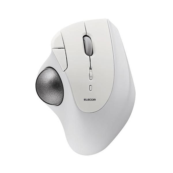 ELECOM　エレコム　トラックボールマウス　M-IT10BR マウス エレコム(ELECOM) M-IT10BR-WH ホワイト トラックボール マウス