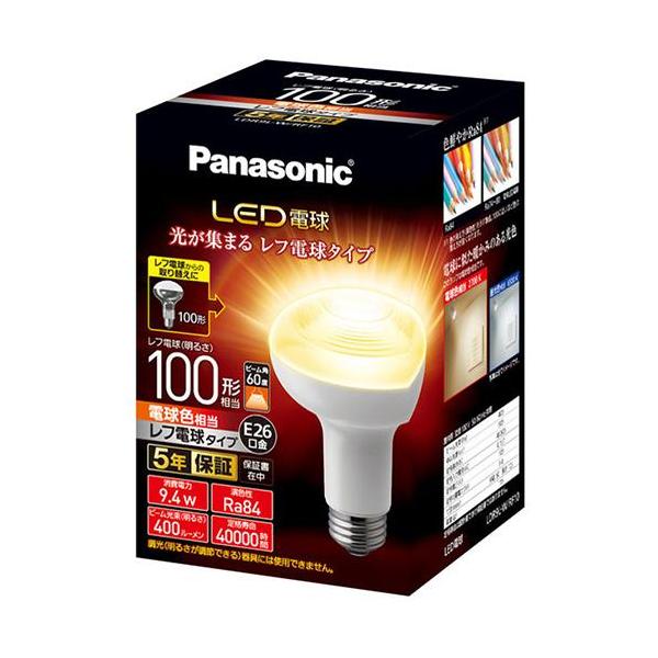 pi\jbN(Panasonic) LDR9LWRF10 LEDd dF E26 100W` 400lm