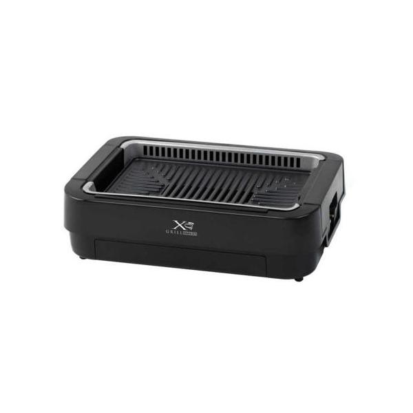山善(YAMAZEN) NEGME-010F ブラック ホットプレート 吸煙焼き肉グリル