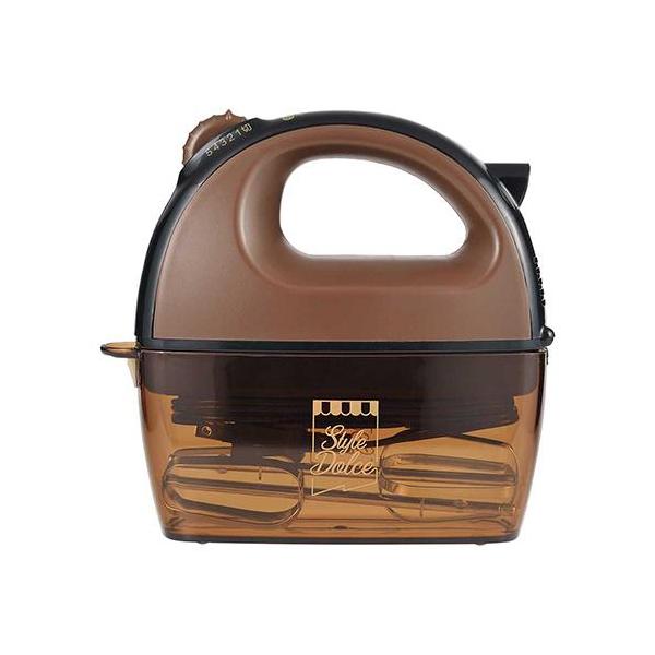 ■生クリームの泡立てや、スポンジ生地を作るのに最適なハイパワー120W。■収納しにくいコードを本体にクルクル巻き付けてすっきり収納。■適度な泡立て、かくはんを可能にした5段階調整。スイッチ部を押すだけでビーターの簡単着脱。