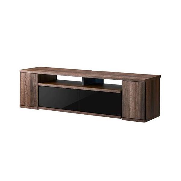 朝日木材加工 AS-SBS1500-DB ダークブラウン木目 サウンドバー収納付きテレビ台