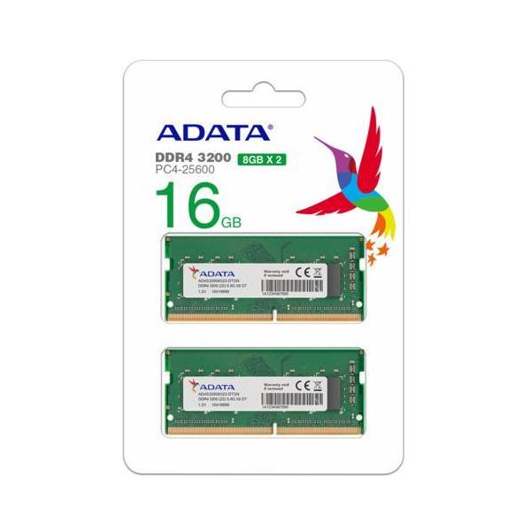 ADATA Technology AD4S32008G22-DTGN SODIMM DDR4 PC4-25600 8GB 2g