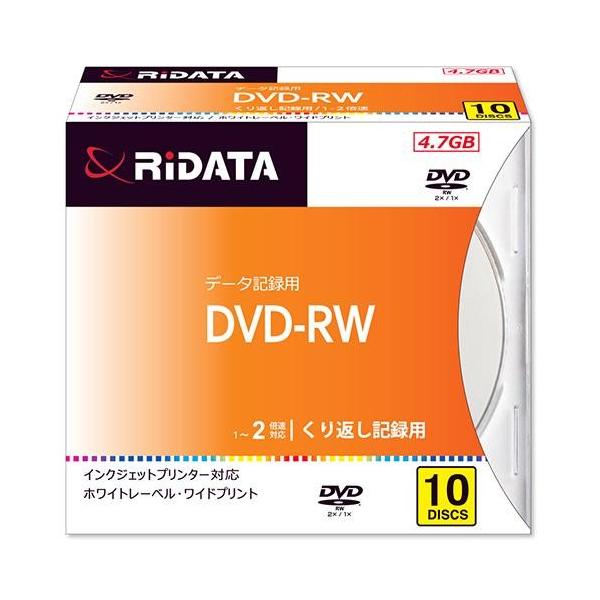 ���C�e�b�N DVD-RW4.7G. PW10P A �f�[�^�p DVD-RW 4.7GB �J��Ԃ��L�^ �v�����^�u�� 2�{�� 10��