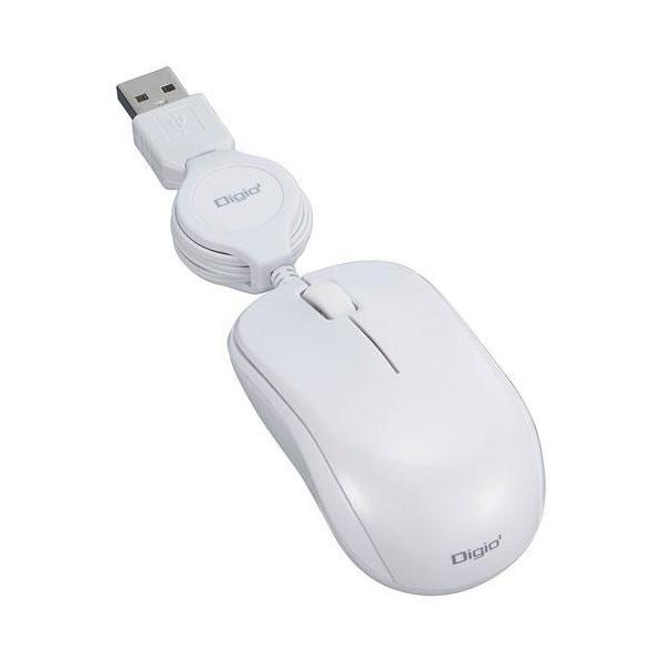 �i�J�o���V MUS-UKT166W �z���C�g USB BlueLED�}�E�X 3�{�^��