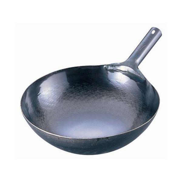 山田工業所 鉄 打出片手中華鍋 板厚1.6mm 30cm : ECカレント - 通販