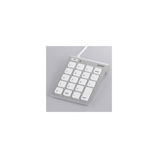 他サイト： バッファロー(BUFFALO) BSTK08MSV シルバー Mac専用テンキーボードの商品画像