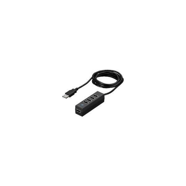 バッファロー(BUFFALO) BSH5UD20BK ブラック 5ポート USB2.0ハブ どっちもUSBハブ