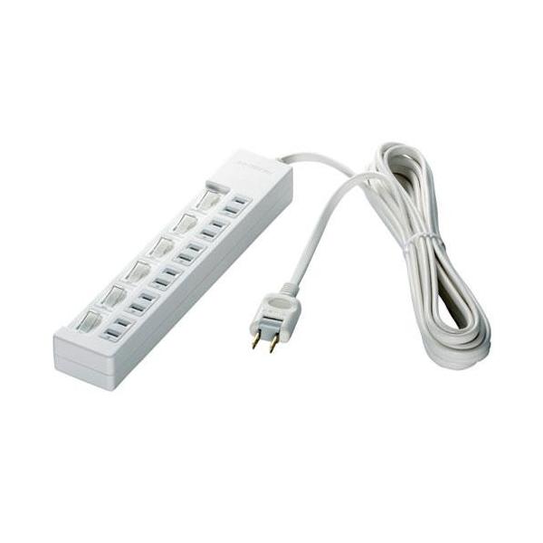 �o�b�t�@���[(BUFFALO) 2�s�����d���^�b�v 6�� ��}�� 2m BSTAPSW2620WH �z���C�g