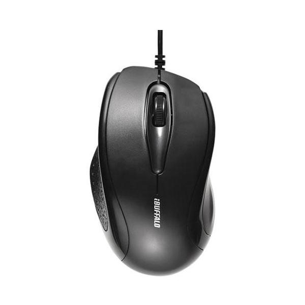 他サイト： バッファロー(BUFFALO) BSMRU21BK ブラック USB接続 光学式3ボタンの商品画像