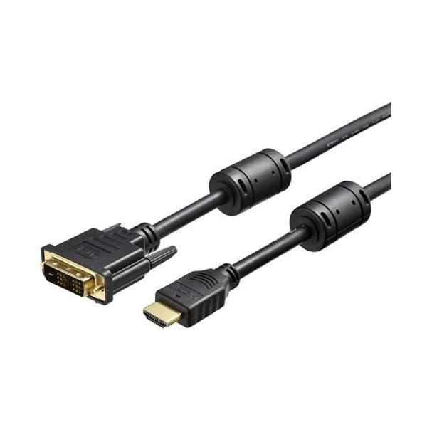 �o�b�t�@���[(BUFFALO) BSHDDV30TBK �u���b�N BSHDDVT�V���[�Y HDMI�P�[�u�� DVI�ϊ����f�� 3m