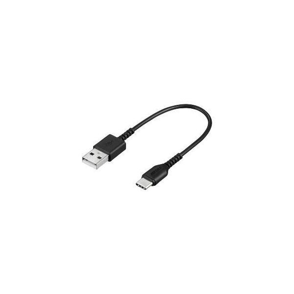 �o�b�t�@���[(BUFFALO) BSMPCAC101BK�u���b�N Type-C�P�[�u�� A-C 0.1m