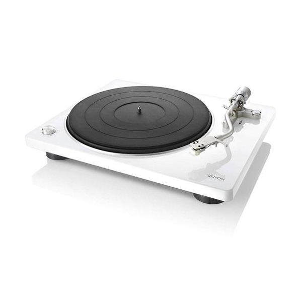 DENON（デノン） DP-400-W ホワイト レコードプレーヤー : ECカレント