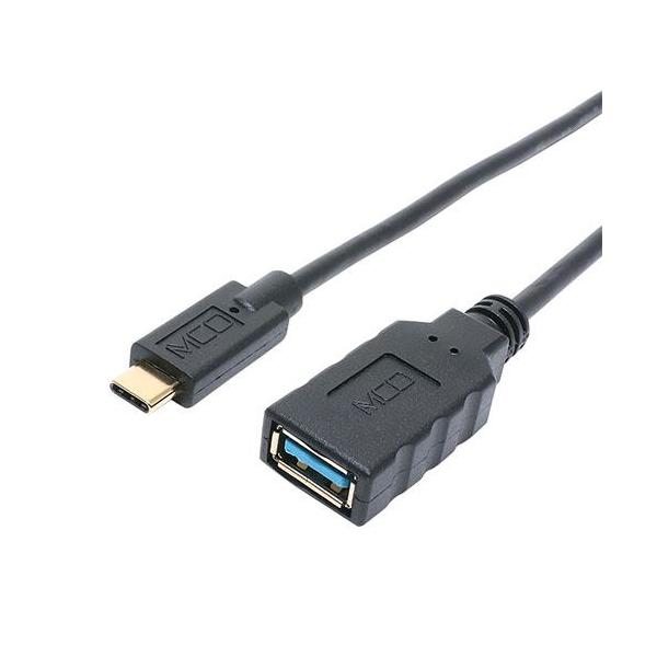 ミヨシ USA-10G2C/SL USB変換ケーブル USB A - Type-C オス 50cm : EC