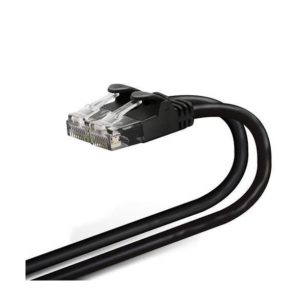 �G���R��(ELECOM) LD-GPY/BK10 �u���b�N LAN�P�[�u�� �J�e�S���[6�Ή� �M�K�r�b�g�C�[�T�l�b�g 10m