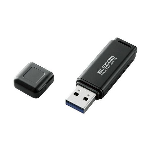 �G���R��(ELECOM) MF-HSU3A64GBK �u���b�N USB3.0/2.0������ 64GB