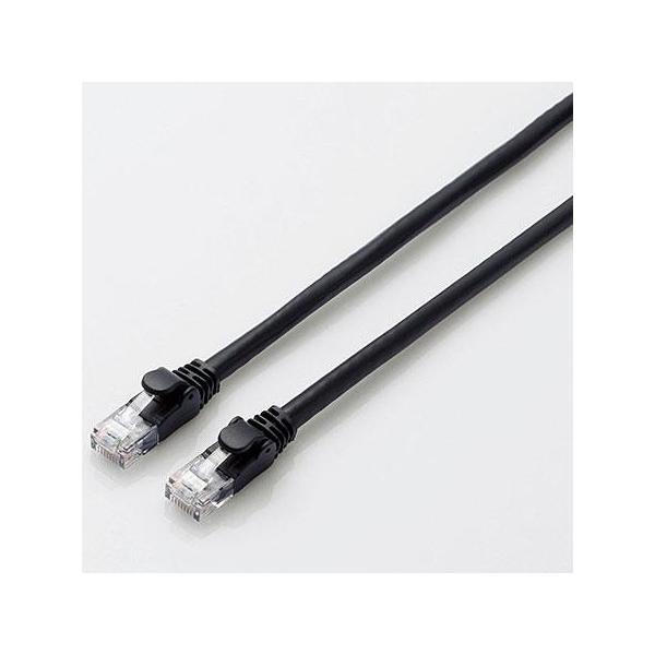 �G���R��(ELECOM) LD-GPA/BK1 �u���b�N �J�e�S���[6A�Ή�LAN�P�[�u�� 1m