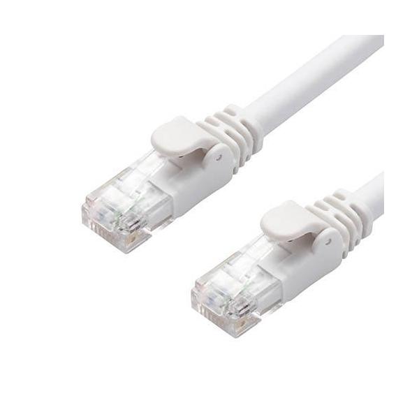 �G���R��(ELECOM) LD-GPA/WH1 �z���C�g �J�e�S���[6A�Ή�LAN�P�[�u�� 1m