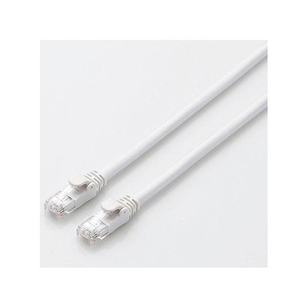 �G���R��(ELECOM) LD-GPA/WH3 �z���C�g �J�e�S���[6A�Ή�LAN�P�[�u�� 3m