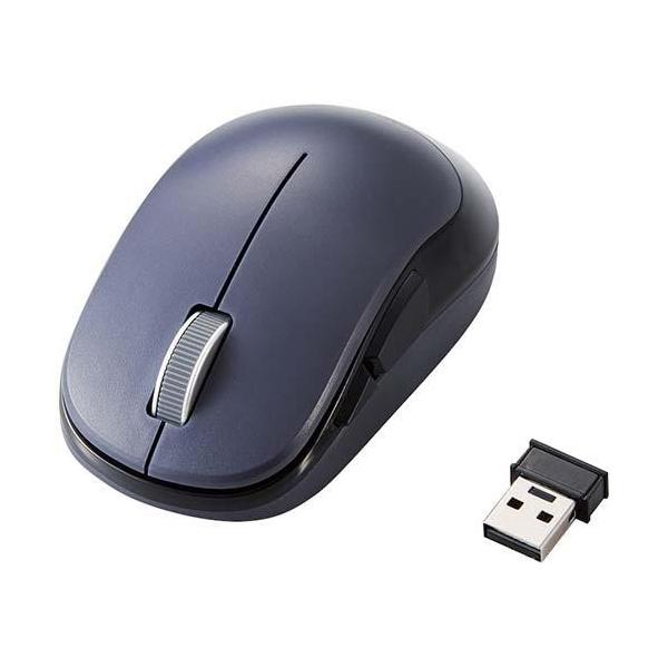 �G���R��(ELECOM) M-DY13DBBK �u���b�N 5�{�^��BlueLED�����}�E�X