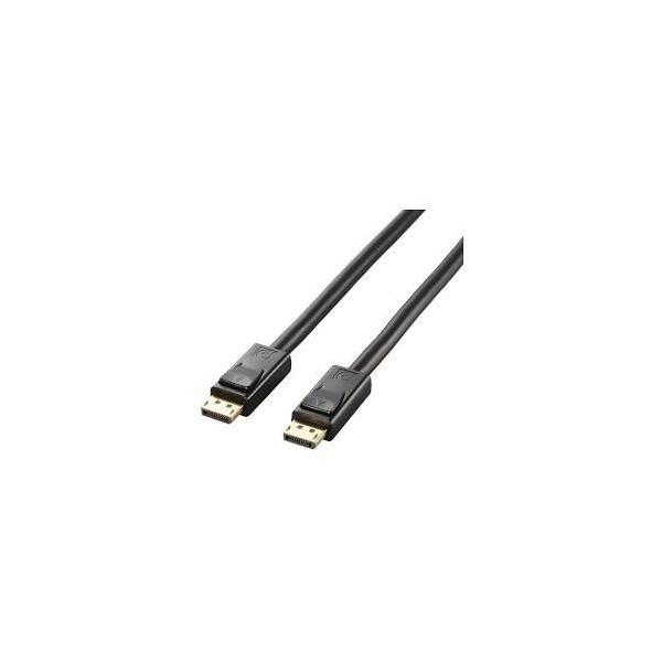 �G���R��(ELECOM) CAC-DP1250BK �u���b�N DisplayPort TM�P�[�u�� 5m