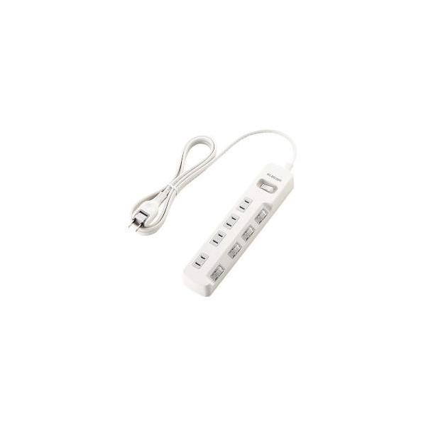 GR(ELECOM) T-E7A-2420WH zCg ȃGl^bv ꊇ&amp;ʃXCb`t R[h 2s 4 2m