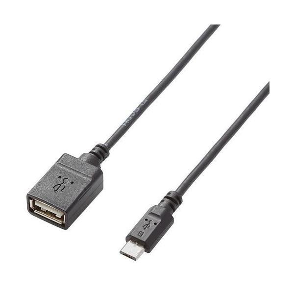 GR(ELECOM) TB-MAEMCBN050BK USB A-microB ϊA_v^ 0.5m