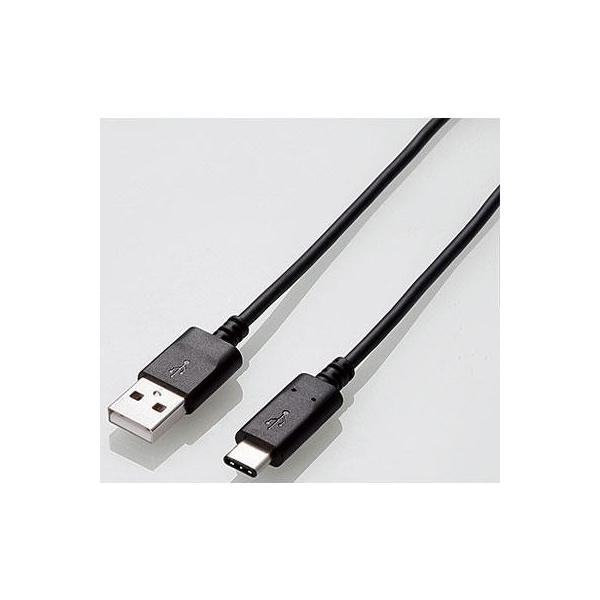 �G���R��(ELECOM) MPA-AC05NBK �u���b�N USB2.0�P�[�u�� �F�ؕi A-C 0.5m
