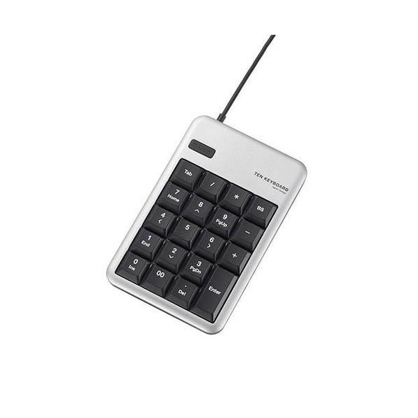 GR(ELECOM) TK-TCM011SV Vo[ USBeL[{[h