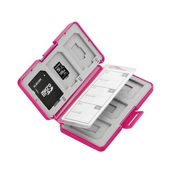 GR(ELECOM) CMC-SDCPP12PN sN SD/microSDJ[hP[X vX`bN^Cv