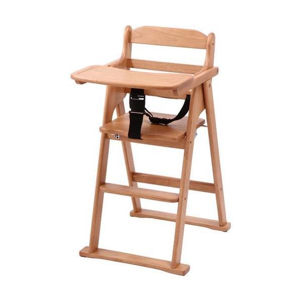 他サイト： 不二貿易  【完成品 一部取付 】木製折り畳みベビーチェアー ＮＡ ナチュラル 17332【代引・日時指定・キャンセル不可・北海道沖縄離島配送不可】の商品画像