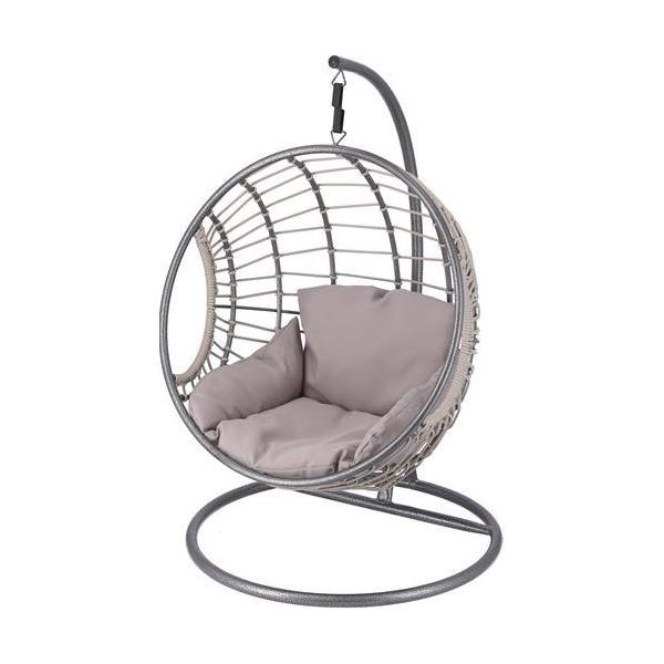 不二貿易 【組立品】ペット用ハンギングチェア 半円 GY 51739【代引