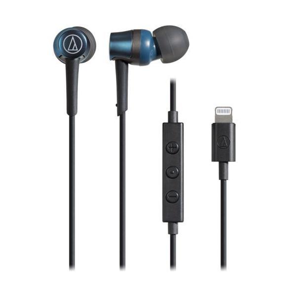 I[fBIeNjJ(audio-technica) ATH-CKD3Li BL u[ LightningpCz