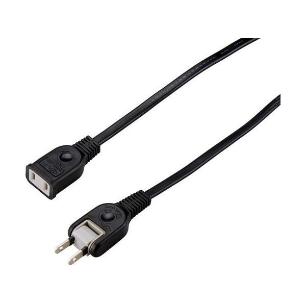 専用 ② ヤザワ 耐トラ付延長コード2m黒1個口 2m Y02102BK ブラック : EC