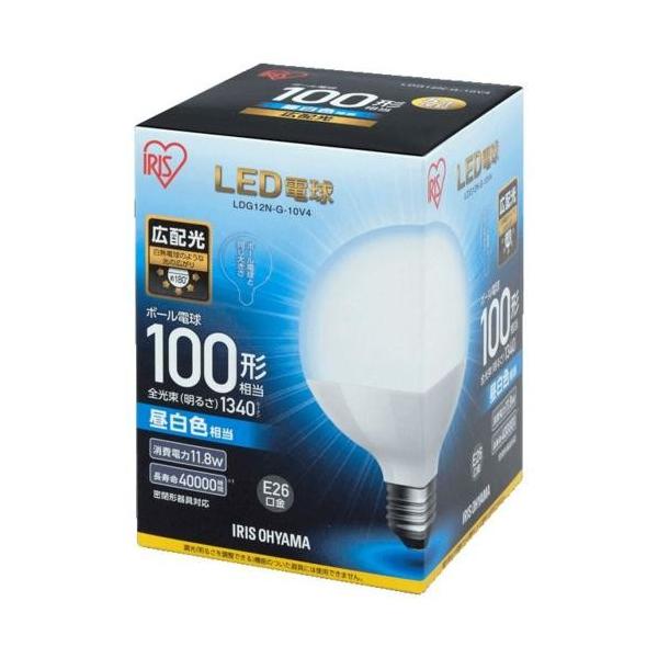 �A�C���X�I�[���}(Iris Ohyama) LDG12N-G-10V4 LED�d�� �����F E26���� 100W�`���� 1340lm